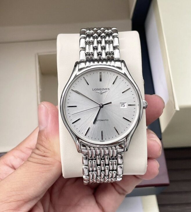 ĐH Nam : Longines Lyre L4.960.4.12.6 Automatic – Máy L888.3 – Size 38.5mm – Fullbox