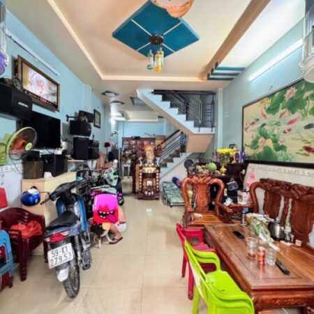 BÁN NHÀ KHU TÊN LỬA – BÌNH TÂN – GIÁP Q6 – 60M2 – 4X15M – HẺM XE TẢI – 4.8 TỈ