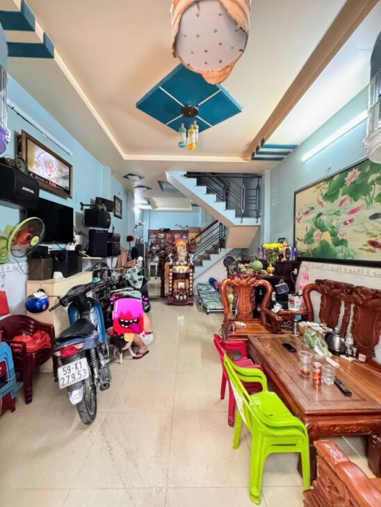 BÁN NHÀ KHU TÊN LỬA – BÌNH TÂN – GIÁP Q6 – 60M2 – 4X15M – HẺM XE TẢI – 4.8 TỈ