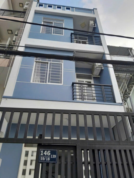 Nhà siêu to và hiếm- Hẻm nhựa 6m Vũ Tùng, P2 – DT: 4.7 x 18m (84m2) – Giá 9,250 tỷ