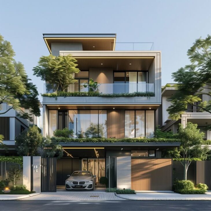 Bán biệt thự Cầu Giấy, 136m², 4T, Mặt Tiền 7.2m, Nhỉnh 42 Tỷ