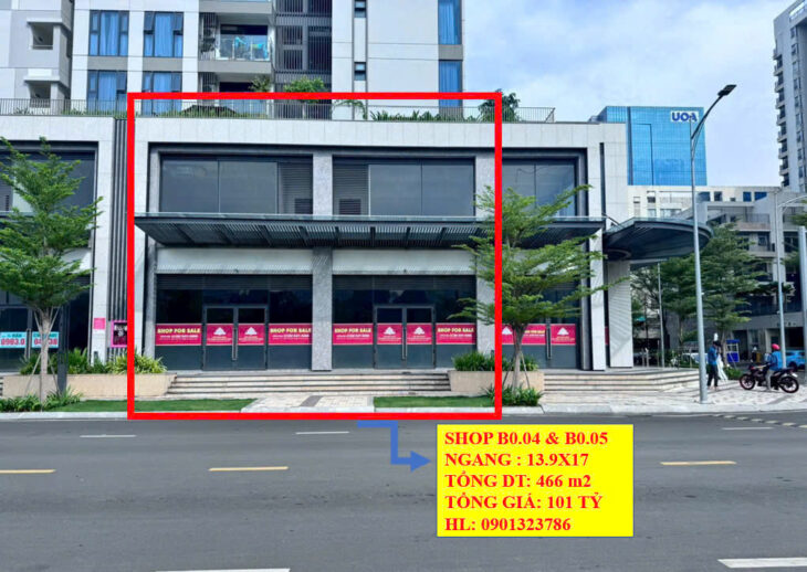 Cơ Hội Đầu Tư Cuối Cùng: Cardinal Court Chỉ Còn 2 Căn Shophouse Trung Tâm Phú Mỹ Hưng