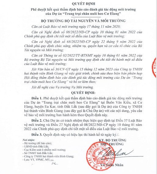 Bán Trang trại heo 13 Hecta, Quy mô 24k heo thịt, H. Ea Kar – Đăk Lăk