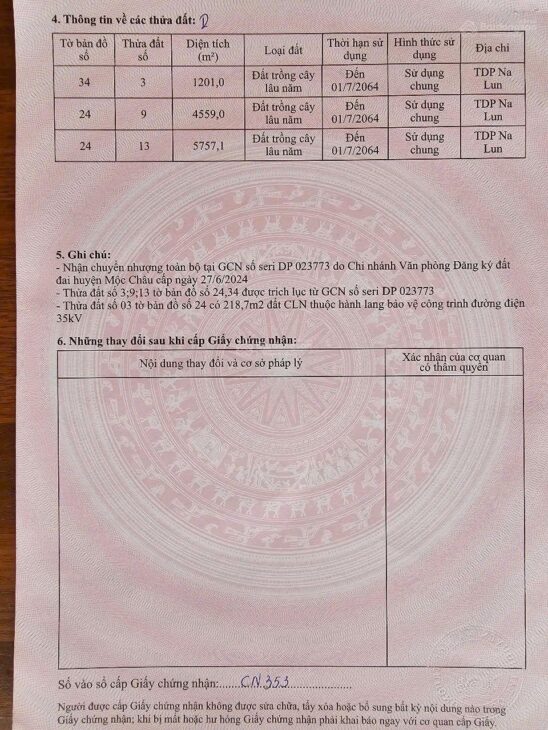 Bán mảnh đất khu du lịch đẹp nhất Mộc Châu gần cổng Cầu Kính Bạch Long