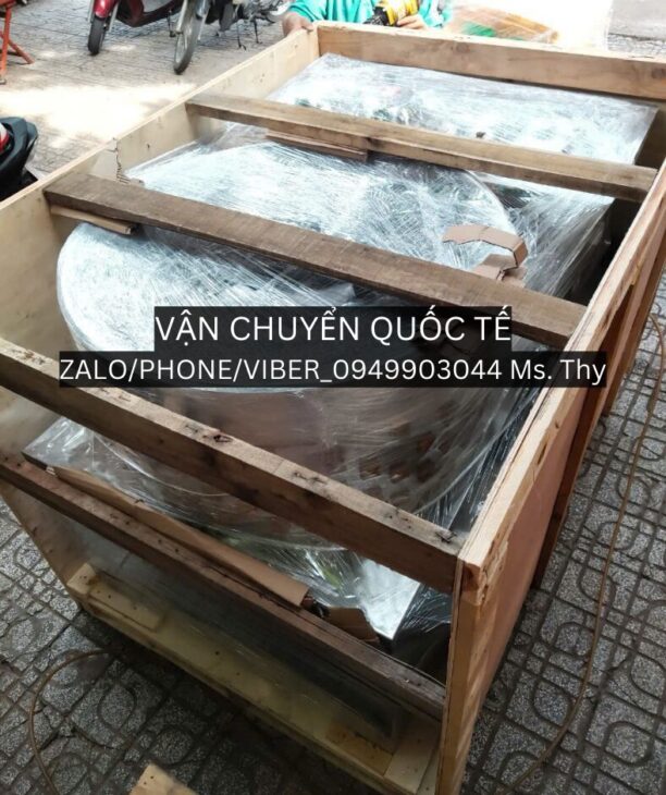 Hỗ trợ gửi máy móc đi quốc tế