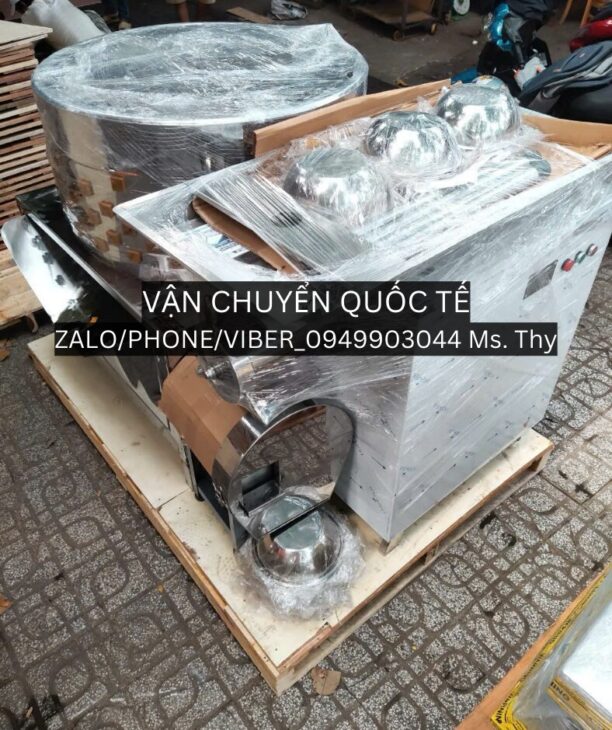 Hỗ trợ gửi máy móc đi quốc tế