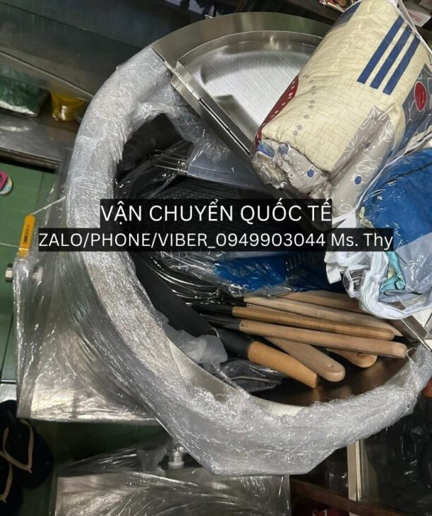 Hỗ trợ gửi máy móc đi quốc tế
