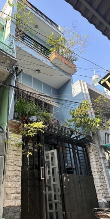 BÁN NHÀ QUẬN 6 – BÀ HOM – CHỢ PHÚ LÂM – 3 TẦNG BTCT – CHỈ 4.75 TỈ TL