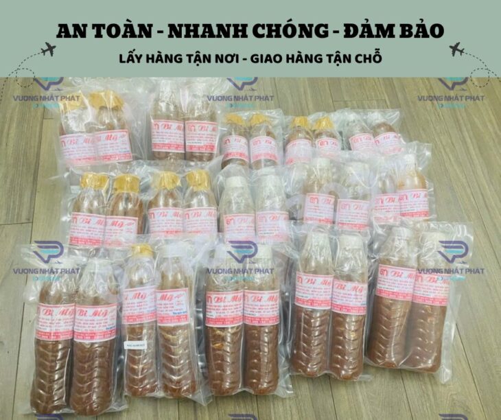 DỊCH VỤ GỬI NƯỚC MẮM ĐI NƯỚC NGOÀI TẠI SÀI GÒN