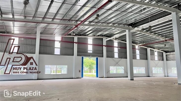 nhà xưởng sản xuất bàn giao liền, khung thép lớn, đa dạng DT xưởng. ngành nghề linh hoạt