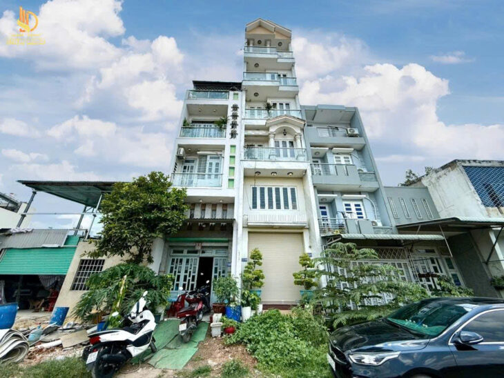 Nhà 5 Tầng Mặt Tiền Kênh Tham Lương 4×19 F14 Gò Vấp 12,XTỷ