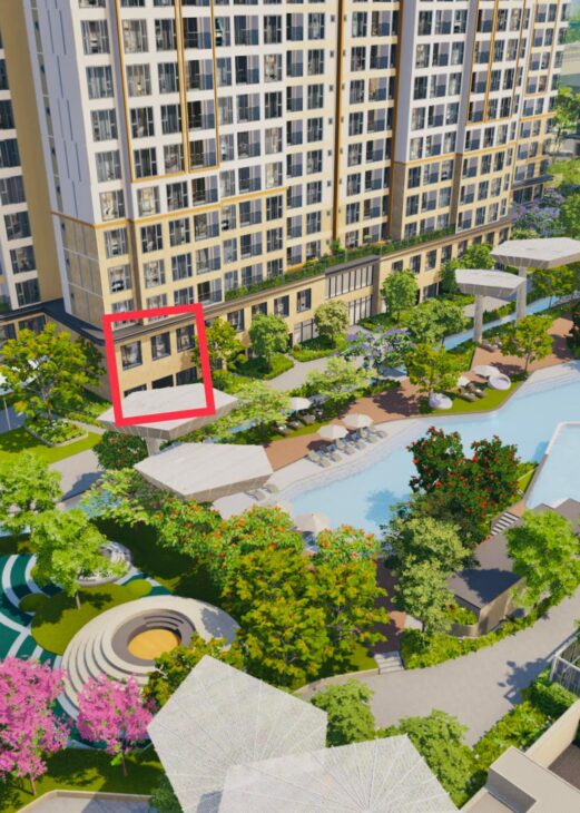 Cho thuê DUPLEX Masteri CentrePoint – hướng Đông Nam, căn góc phù hợp ở vừa kinh doanh