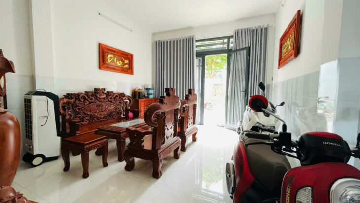 Bán Nhà 4 tầng, 56m2, đường 8m, vỉa hè khu nhà lầu phân lô bàn cờ TX25 đầy tiện ích