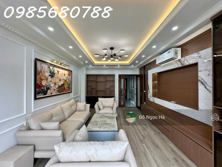 Bán nhà mặt ngõ thông kinh doanh Phú Thượng, Tây Hồ, nhà 7 tầng thang máy 42,5m2 lô góc giá 9,x tỷ