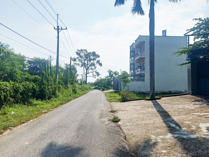 Bán dãy nhà trọ đường Võ Thị Mùi – 447m2 – 10×45 – 429m2 thổ cư – xã Hoà Phú – Củ Chi