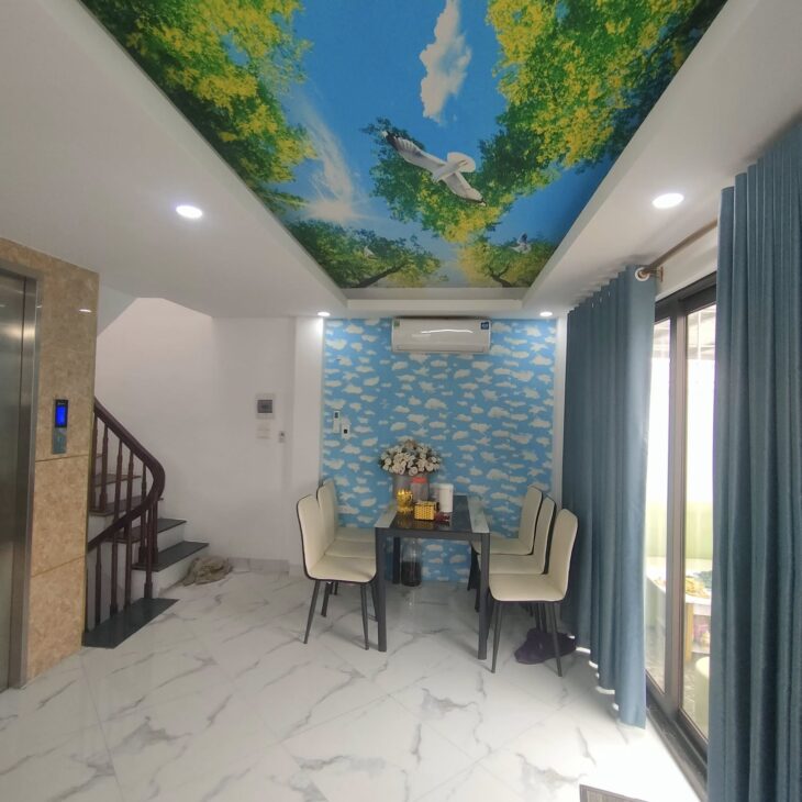 BÁN NHÀ KHƯƠNG HẠ, 7 TẦNG THANG MÁY, NGÕ NÔNG, GẦN Ô TÔ TRÁNH 12,3 TỶ