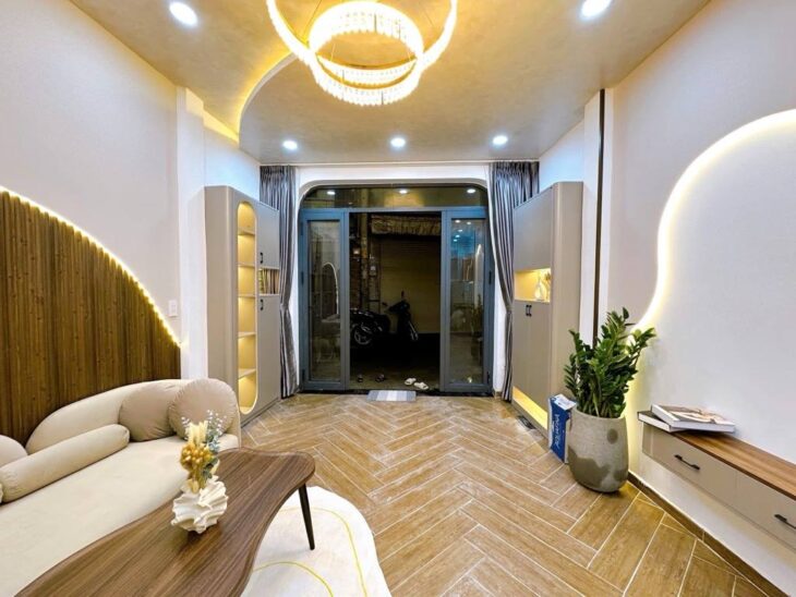 NHÀ MỚI ĐẸP 4 TẦNG – NGANG BỀ THẾ 5M – HẺM XE HƠI 6M TÂN HOÀ ĐÔNG – NỘI THẤT CAO CẤP 68M2 CHỈ 7.1