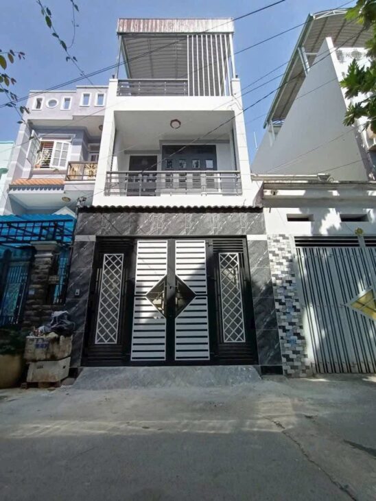 ???? ???? Nhà 3 Tầng Lâm Thị Hố .Tân Chánh Hiệp.Q12- 4×16 -3 PN, hẻm 5m Thông , SHR, pháp lý chuẩn,