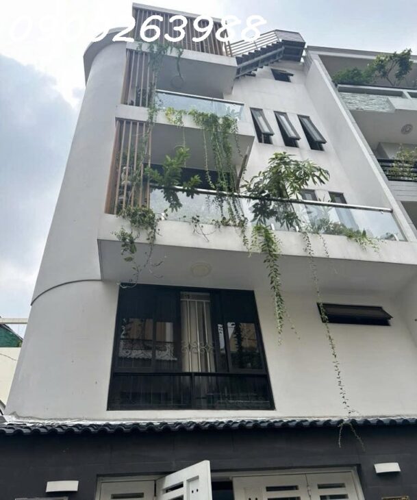 60M² HOÀNG HOA THÁM, P1, GÒ VẤP – 3TẦNG – HẺM XE HƠI – NHỈNH 6TỶ