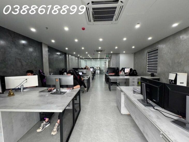 TOÀ NHÀ VĂN PHÒNG MẶT PHỐ GIẢNG VÕ – 120M x 10 TẦNG THANG MÁY – 2 MẶT THOÁNG – KD – 84 TỶ