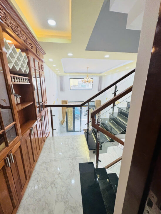 NHÀ MỚI GÒ XOÀI – BÌNH TÂN – HẺM XE HƠI – 54M2 – 4 TẦNG BTCT 4PN 4WC – CHỈ 6 TỶ