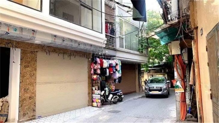 Bán nhà Võng Thị oto tránh – kinh doanh – thang máy – gần Hồ Tây 63m 6 tầng 21.6tỷ