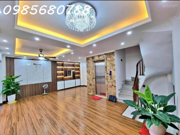 Bán nhà mặt ngõ thông kinh doanh Phú Thượng, Tây Hồ, nhà 7 tầng thang máy 42,5m2 lô góc giá 9,x tỷ