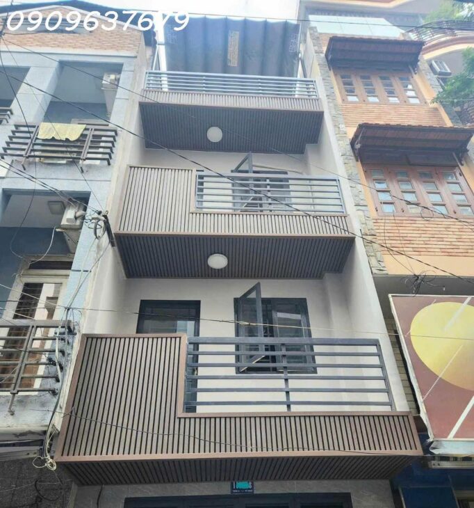 ĐỊA TRUNG TÂM-KẾ Q1,3-HẺM 6M THÔNG-TRƯỜNG SA-PN-4 TẦNG NỞ HẬU -7 TỶ TL