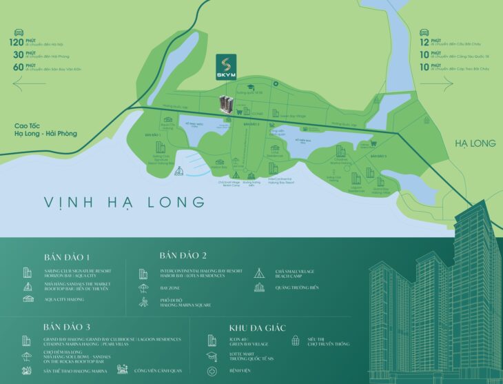 Căn hộ khách sạn Sky M, đường Hoàng Quốc Việt, Bãi Cháy, view vịnh Hạ Long sở hữu lâu dài, giá chỉ