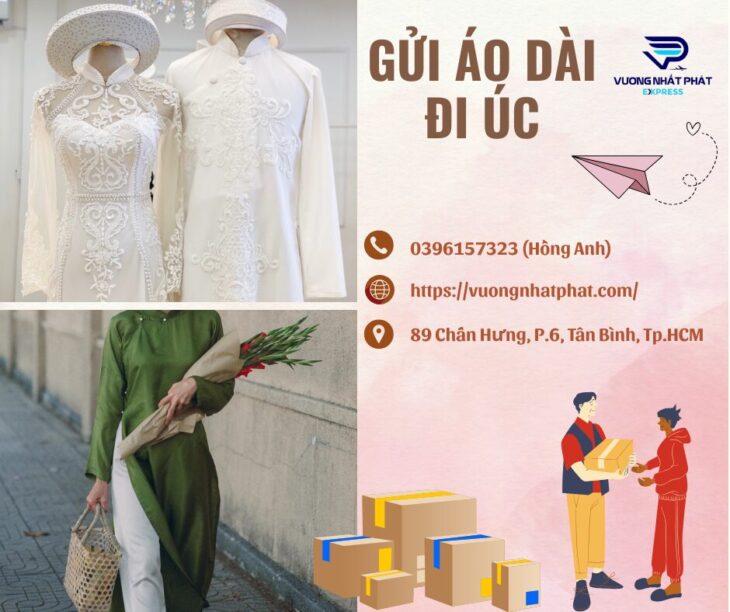Hướng dẫn lựa chọn dịch vụ vận chuyển khi gửi áo dài qua Úc