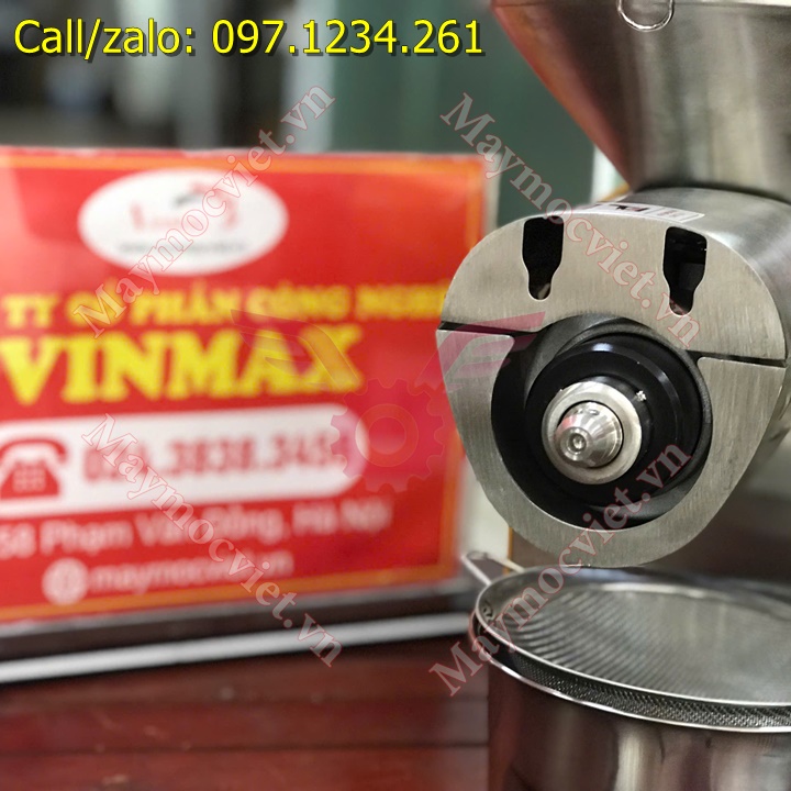 Máy ép dầu lạc VME1500 giá rẻ