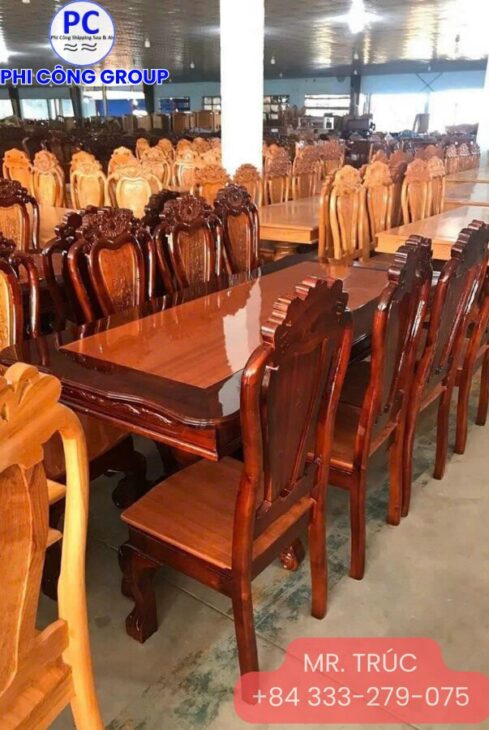 NHẬN VẬN CHUYỂN ĐỒ NỘI THẤT GỖ BẰNG ĐƯỜNG BIỂN QUỐC TẾ