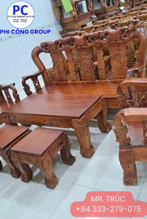 NHẬN VẬN CHUYỂN ĐỒ NỘI THẤT GỖ BẰNG ĐƯỜNG BIỂN QUỐC TẾ
