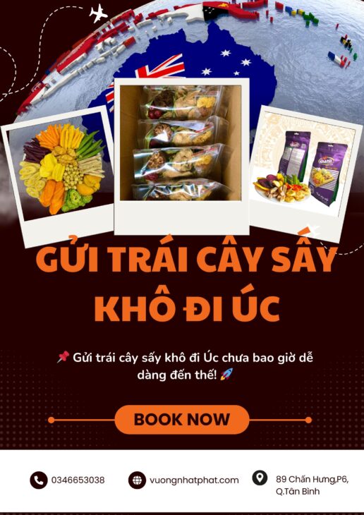 Gửi Trái Cây Sấy Khô Đi Úc Tại Tân Bình, Thành Phố Hồ Chí Minh