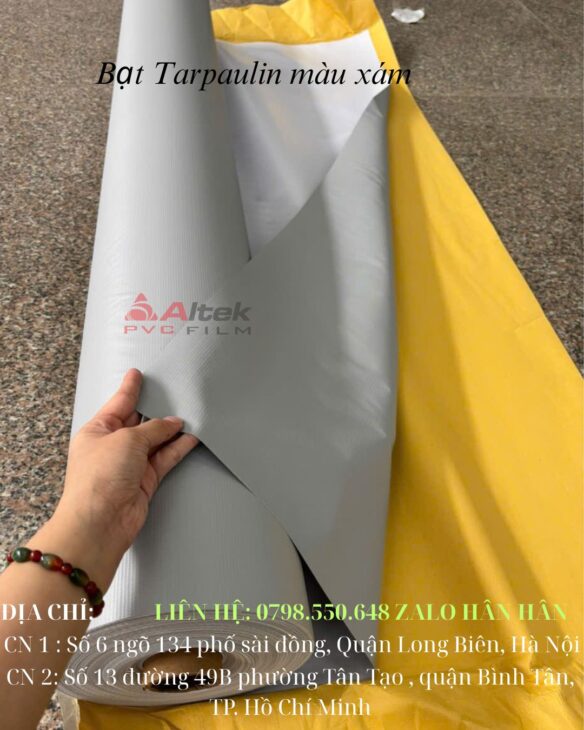Xưởng phân phối Bạt Tarpaulin giá tốt tại Bắc Ninh