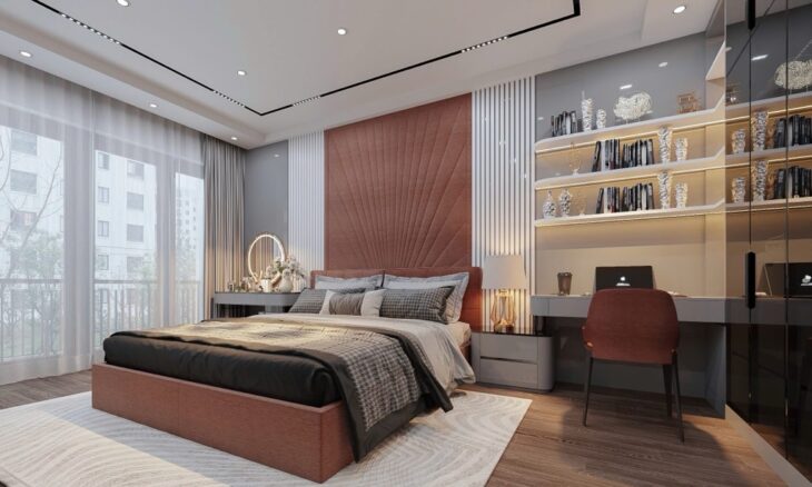 Bán nhà Thạch Bàn ngõ rộng, thoáng ba bước chân ra mặt phố 45m 5 tầng giá 7.5 tỷ.