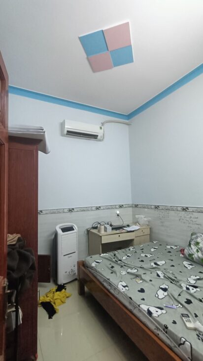 Bán nhà 1 Trệt 1 Lầu Dĩ An,SHR,Đường 2 xe hơi,gần trường THCS Tân Bình