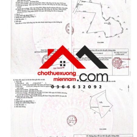 Bán đất xây xưởng 41.000m² tại Bắc Tân Uyên – 100% thổ cư, pháp lý sạch, đã có GPXD