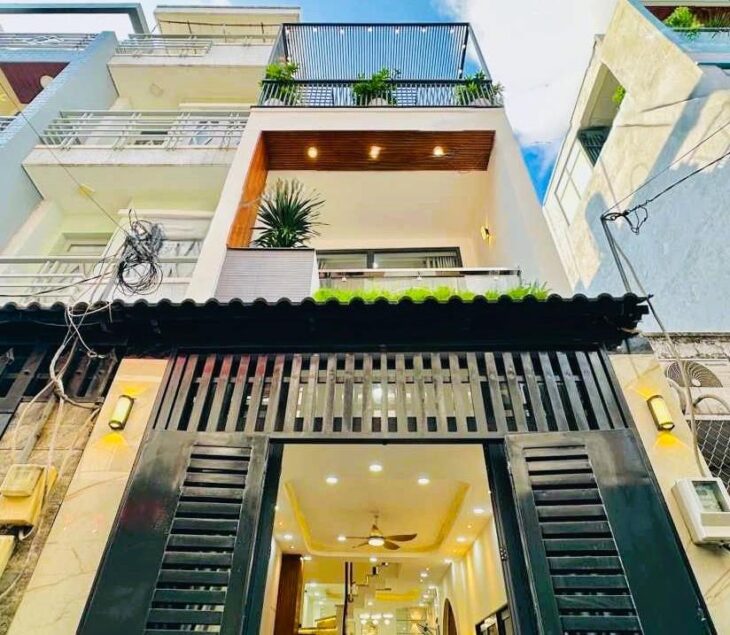 GÒ VẤP – 3 TẦNG – 45M2 – HẺM XE HƠI – CHỈ 5,X