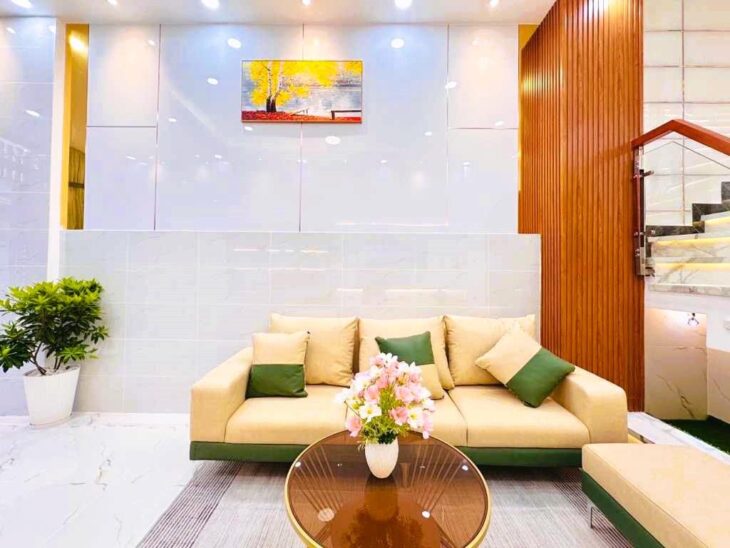 GÒ VẤP – 3 TẦNG – 45M2 – HẺM XE HƠI – CHỈ 5,X