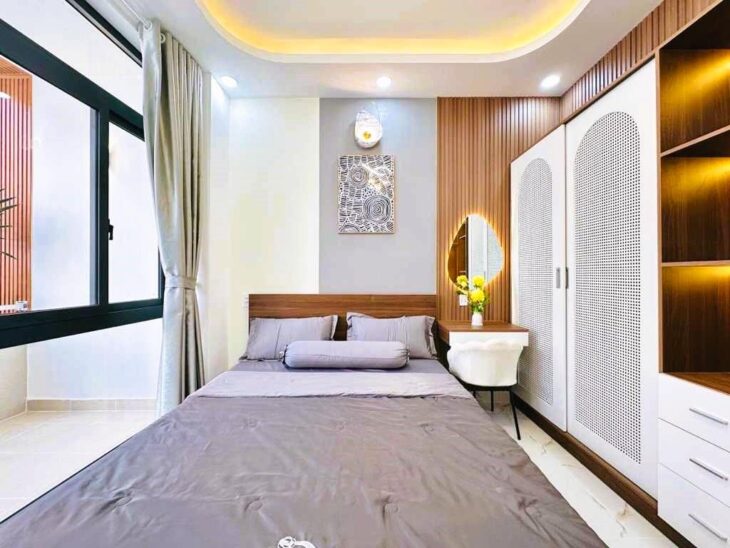 GÒ VẤP – 3 TẦNG – 45M2 – HẺM XE HƠI – CHỈ 5,X