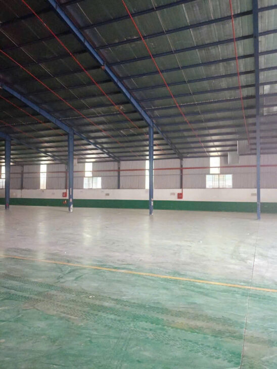Xưởng mới 100%, Long Nguyên Bàu Bàng – có văn phòng, nhà ăn, giá thuê 150 triệu/tháng/4500m2