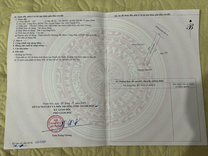 Đất nền nghỉ dưỡng ven hồ tại Ngọc Lặc Thanh Hóa giá rẻ cần bán cắt lỗ.