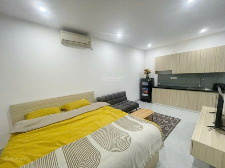 Căn hộ 40m2, full nội thất giá 8 triệu tại Cầu Giấy cần cho thuê, có thể vào ở ngay