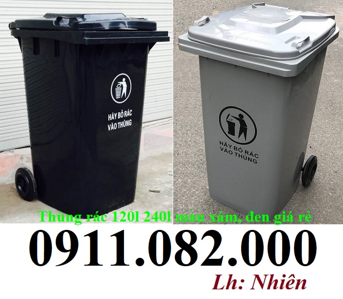 Cung cấp thùng rác y tế, thùng rác phân loại, thùng rác 120 lít 240 lít 660 lít giá rẻ- lh 09110820
