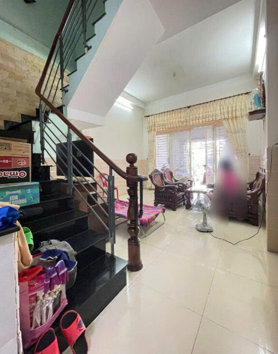 BÁN NHÀ MẶT TIỀN HẺM KINH DOANH ĐƯỜNG BÙI MINH TRỰC Q8, XE HƠI THÔNG – 130M2 – NGANG 5.5 DÀI 23 –