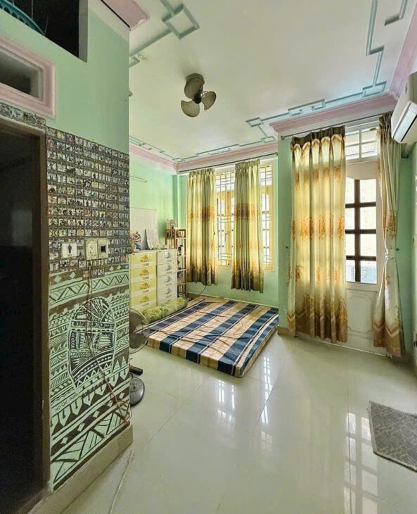 BÁN NHÀ MẶT TIỀN HẺM KINH DOANH ĐƯỜNG BÙI MINH TRỰC Q8, XE HƠI THÔNG – 130M2 – NGANG 5.5 DÀI 23 –