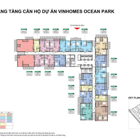Cho thuê CH 2PN, 70m2, 10,5 triệu/th tại Vinhomes Ocean Park, Gia Lâm, HN chính chủ uy tín