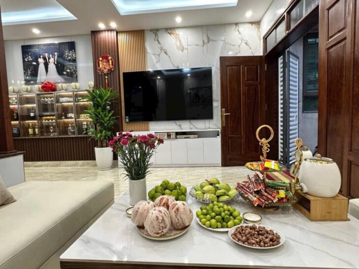 NHÀ YÊN HÒA 50M2X5T – 13.2 TỶ – OTO CÁCH 3 BƯỚC CHÂN – THANG MÁY CHỜ – KINH DOANH SANG