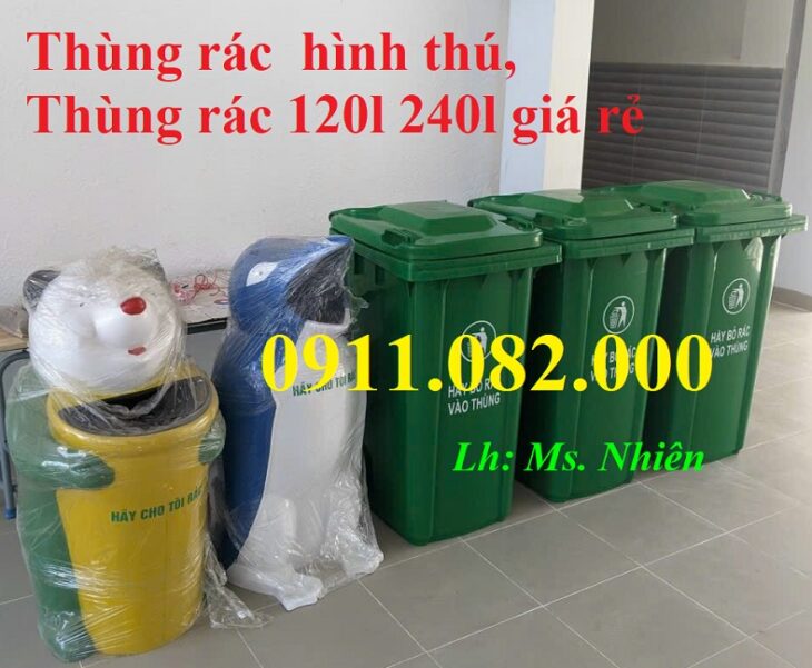 Ở hậu giang- chuyên bán thùng rác giá rẻ? thùng rác 120 lít 240 lít 660 lít giá sỉ- lh 0911.082.000